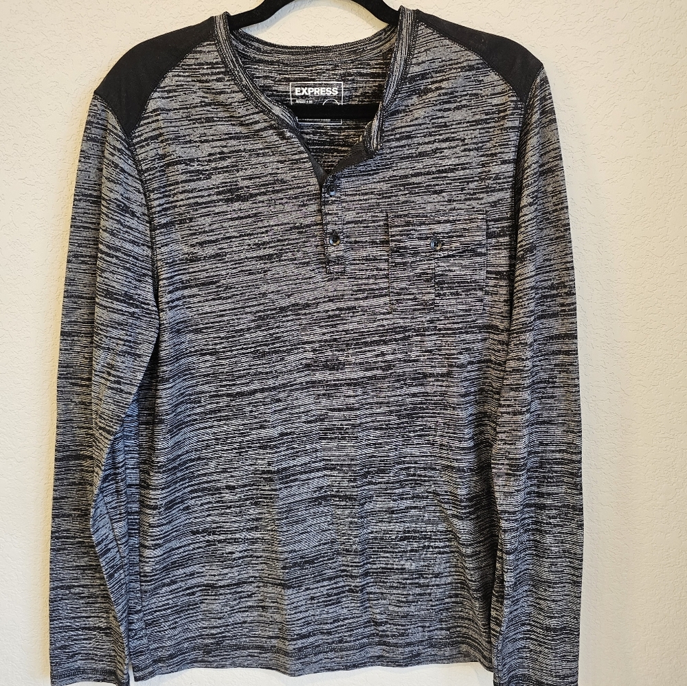 Express Men's Long Sleeve Shirt
